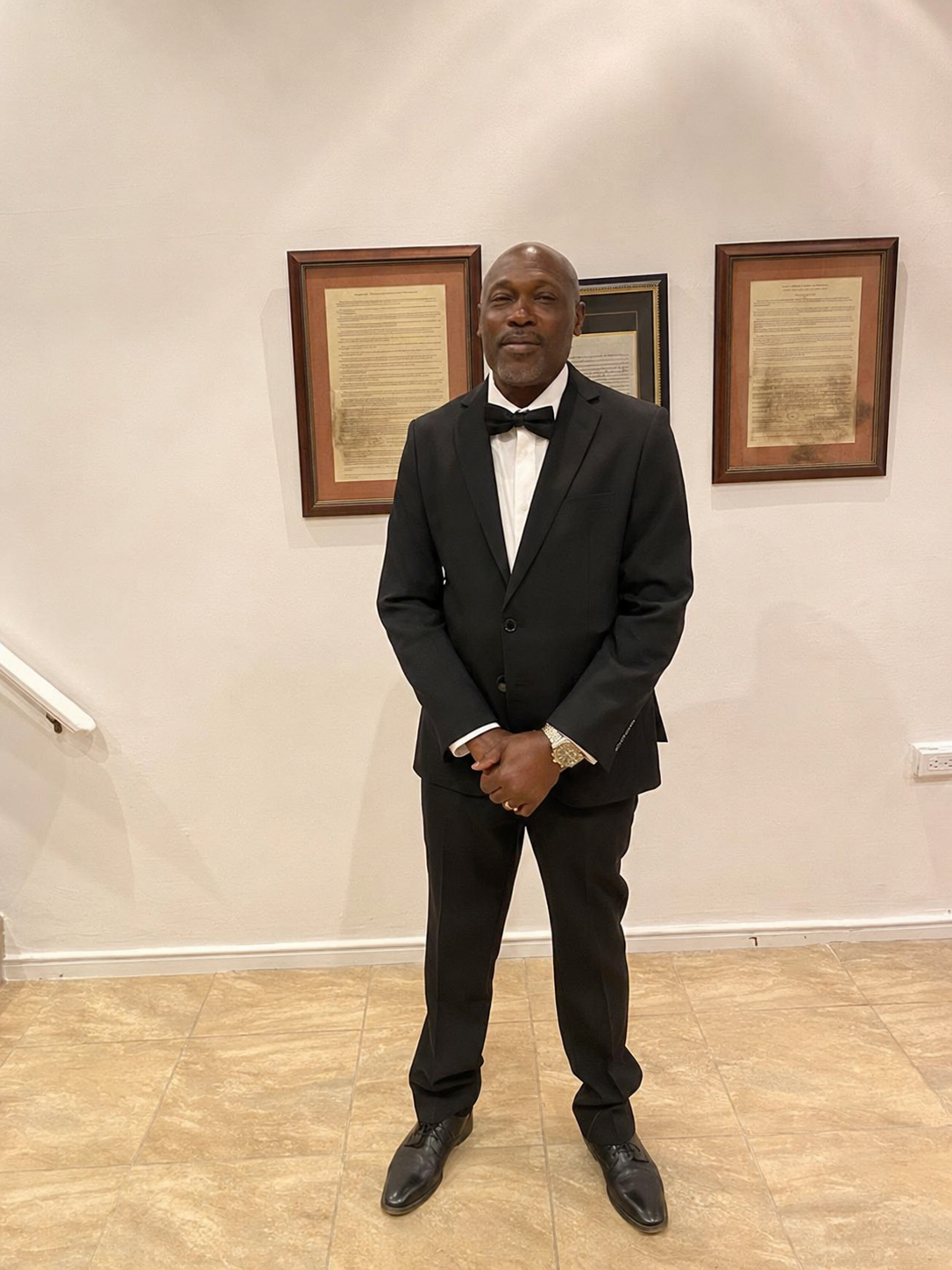 Alphonso Boyce, owner and operator of Boyce Express Taxi Service